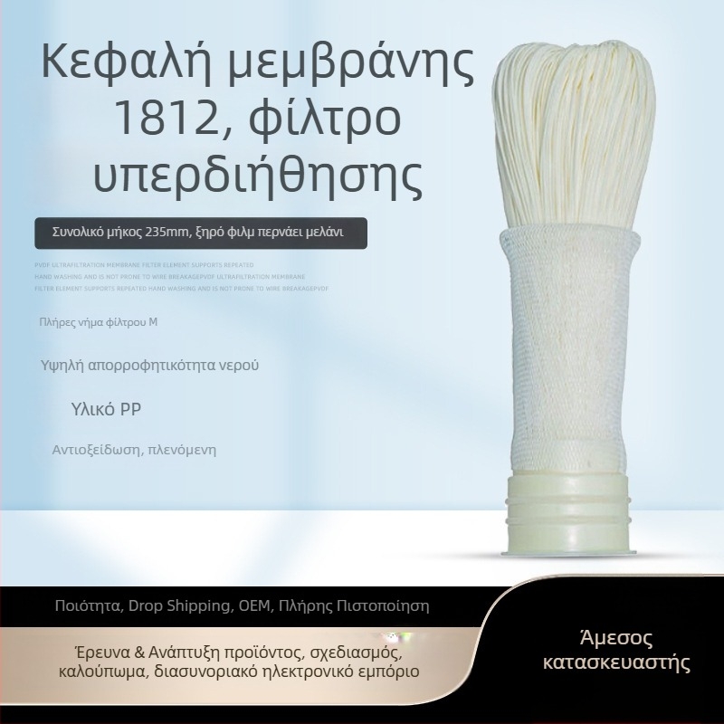 Στοιχείο φίλτρου καθαριστή νερού — PVDF, μοντέλο WH0032, χωρητικότητα 7500 L