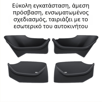 Κουτί αποθήκευσης ταμπλό για Tesla Model Y/3 — Πλαστικό, Αδιάβροχο, Ανθεκτικό σε πιέσεις, Με χειρολαβή