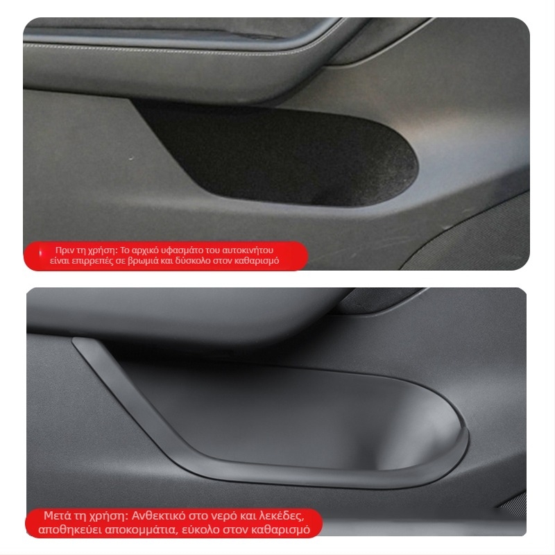 Κουτί αποθήκευσης ταμπλό για Tesla Model Y/3 — Πλαστικό, Αδιάβροχο, Ανθεκτικό σε πιέσεις, Με χειρολαβή