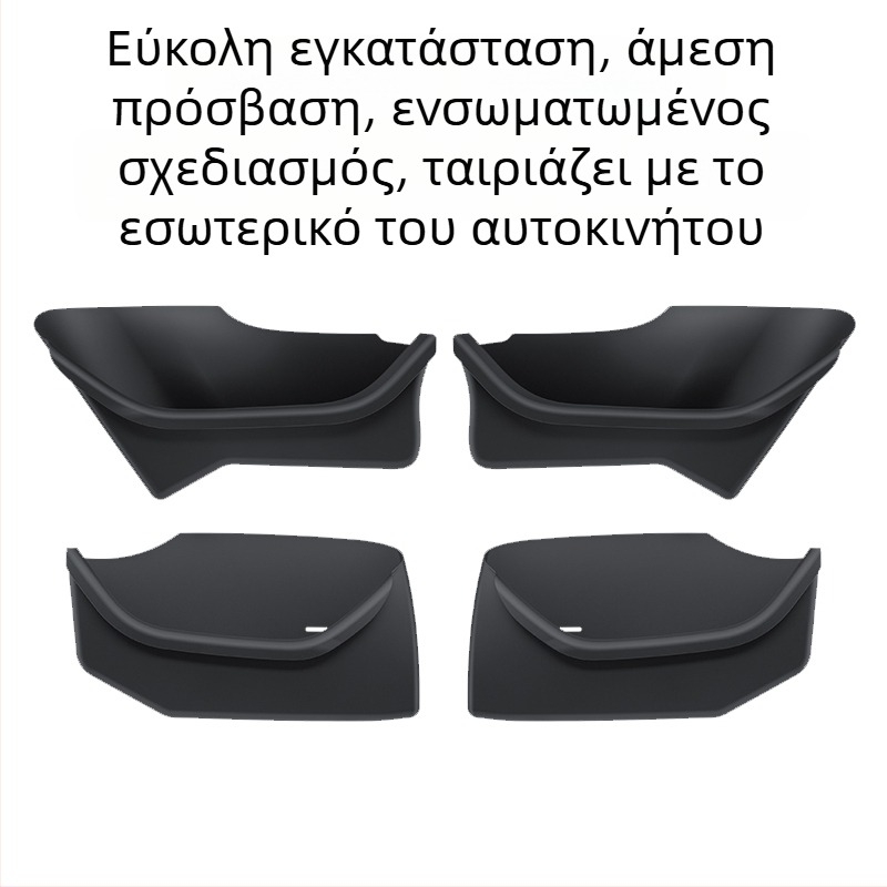 Κουτί αποθήκευσης ταμπλό για Tesla Model Y/3 — Πλαστικό, Αδιάβροχο, Ανθεκτικό σε πιέσεις, Με χειρολαβή