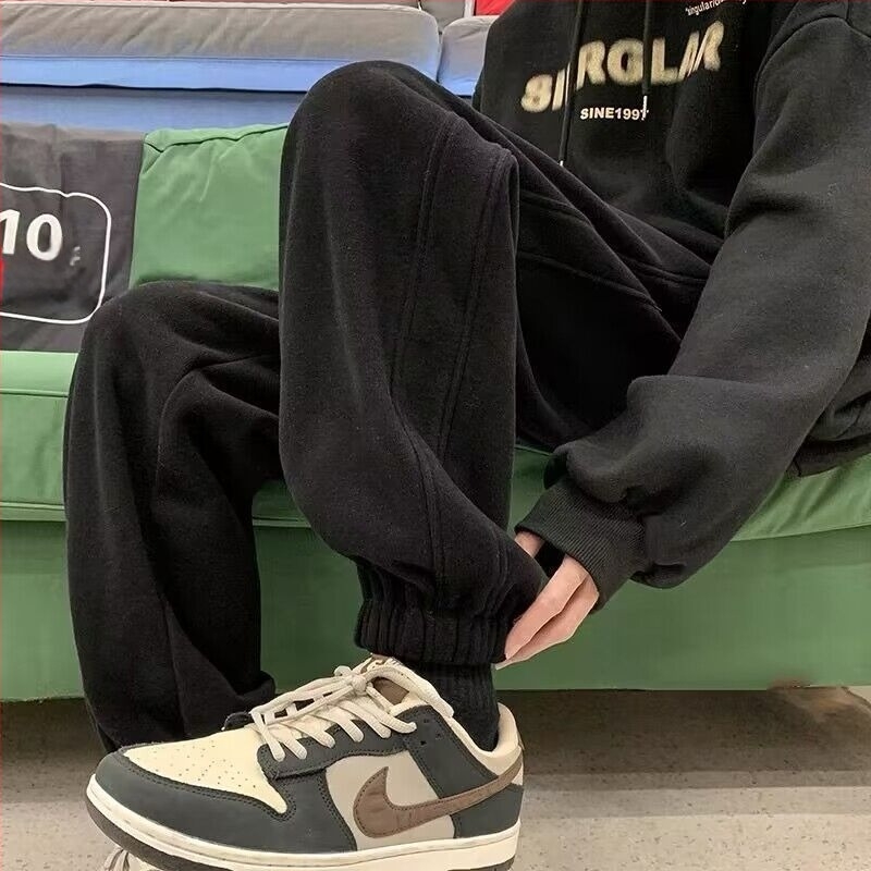 Ανδρικά jogger παντελόνια για σπορ και casual (100% πολυεστέρας, μεσαία μέση, κορδόνι στη ζώνη, πολλές τσέπες, στενά μανσέτες)