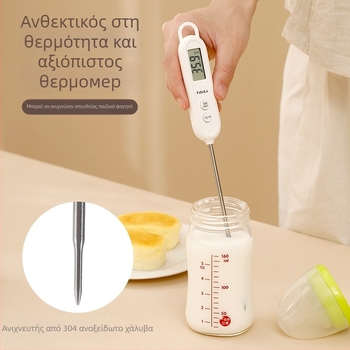 FaSoLa Θερμόμετρο Νερού με Αισθητήρα Τροφίμων — Κουζίνα, Διαθέσιμη Προσαρμογή
