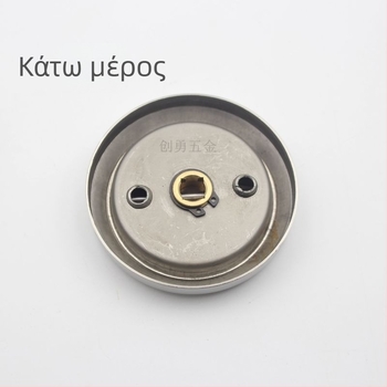 Λαβή πόρτας από ανοξείδωτο ατσάλι, αόρατη – στρογγυλός λαβή έλξης, μοντέλο JCF-062, μοντέρνος μινιμαλισμός