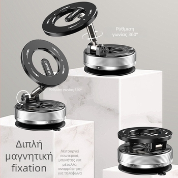 Κράτημα τηλεφώνου αυτοκινήτου Ke hao με βεντούζα, περιστροφή 360°, θύρα USB φόρτισης, συμβατότητα με όλα τα οχήματα