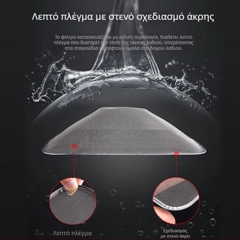 Φίλτρο απορροφητήρα Boss: 8212 εσωτερικό πλέγμα, 8210 κάλυμμα καπνών, 8010 πλέγμα φιλτραρίσματος λαδιού