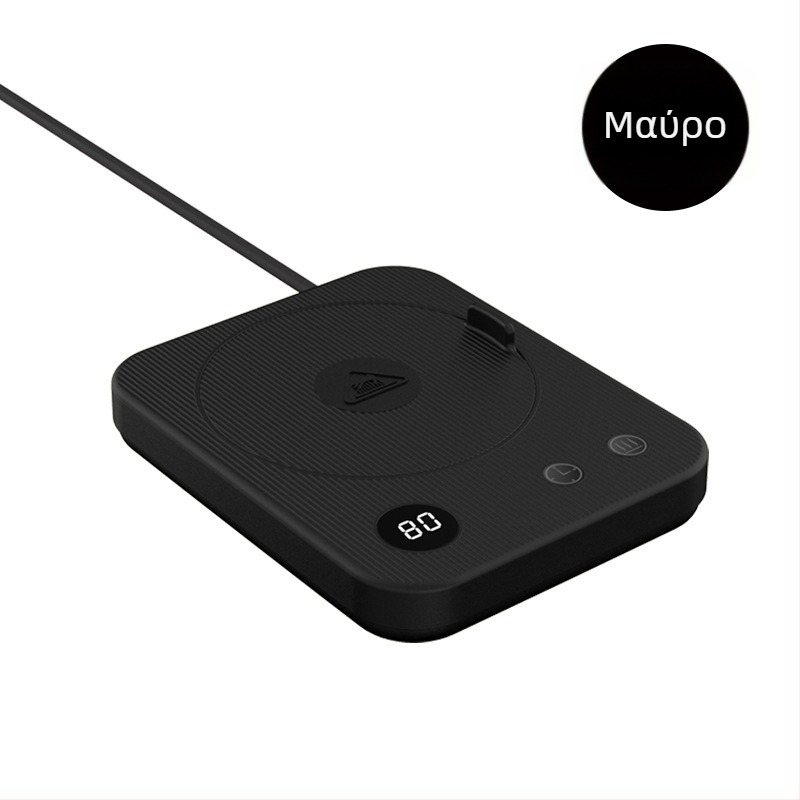 Θερμαινόμενη βάση για κύπελλο με 4 επίπεδα ρύθμισης θερμοκρασίας έως 80°C, Έλεγχος αφής, Τροφοδοσία AC, Αυτόματο απενεργοποίηση