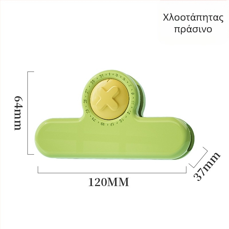 Κλιπ σφράγισης σακουλών, πλαστικό τροφίμου ποιότητας, ανθεκτικό στην υγρασία και διατήρηση φρεσκάδας, για οικιακή χρήση στην κουζίνα (JSQFKJ)