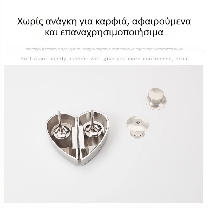 Friendly μαγνητικό κλιπ κουρτίνας από κράμα, μοντέρνο μινιμαλιστικό στυλ, προσαρμόσιμο