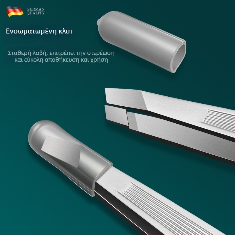 Κλιπ φρυδιών από ανοξείδωτο ατσάλι – τσιμπίδα φρυδιών, εργαλείο διαμόρφωσης φρυδιών