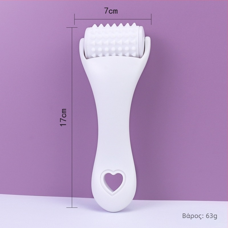 Κύλινδρος μασάζ προσώπου από σιλικόνη, χειροκίνητος, μη ηλεκτρικός, με αποσπώμενο κύλινδρο, για μασάζ προσώπου και ανύψωση