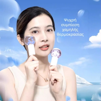Nilya Συσκευή Ομορφιάς: Ice Wave Ball και Beauty Ice Hammer – χειροκίνητο εργαλείο μασάζ ματιών και προσώπου με αρνητικά ιόντα, μη ηλεκτρικό, προέλευση Γκουάνγκτζού, 3 έτη ζωής