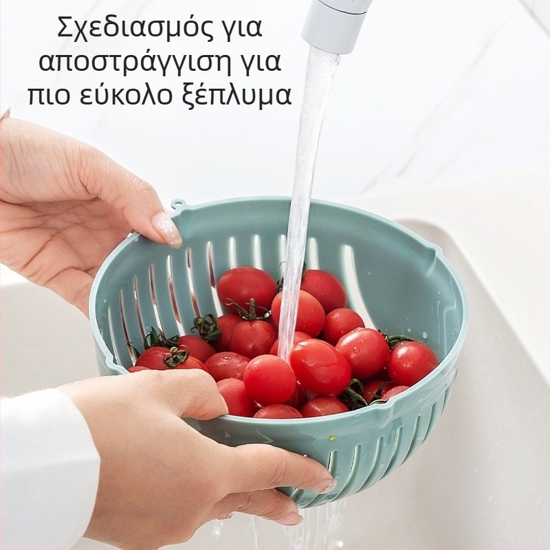 Πολυλειτουργικός κόπτης λαχανικών με μπολ κοπής | Υλικό: PP | Επεξεργασία κατά παραγγελία | Εκτύπωση λογοτύπου