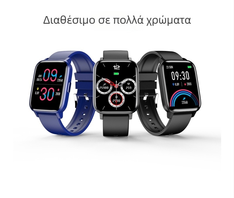 GW24 αθλητικό ρολόι-έξυπνο με παρακολούθηση καρδιακού ρυθμού, αρτηριακής πίεσης και οξυγόνου στο αίμα; IP67 αδιάβροχο; παρακολούθηση ύπνου; έξυπνες ειδοποιήσεις