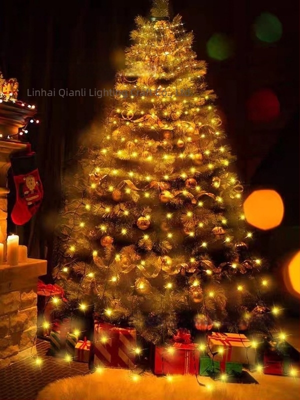 Γιρλάντα φωτιστικών σε σχήμα δέντρο για εσωτερική και εξωτερική χρήση, IP44 προστασία, 1500 lm, 4,5 V είσοδος, περίβλημα PVC