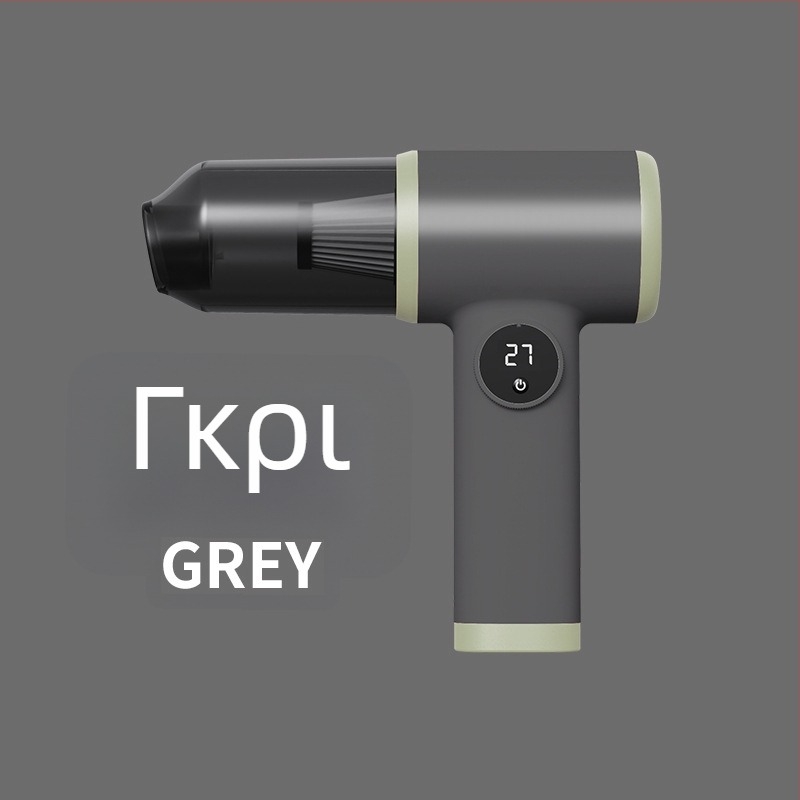 Φορητή σκούπα αυτοκινήτου, χειρολαβής, USB τροφοδοσία, ενσωματωμένη μπαταρία 1001–1600 mAh, αναρρόφηση 4100–5000 Pa, χρόνος λειτουργίας 1–3 h, τάση ≤36V