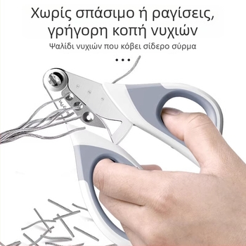 Κλιπ νυχιών κατοικίδίων για γάτες και σκύλους με προστασία από γρατσουνιές — φιλικό προς αρχάριους.