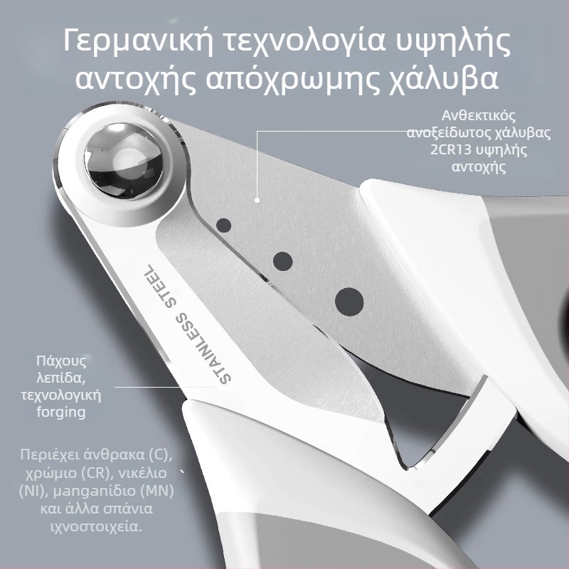 Κλιπ νυχιών κατοικίδίων για γάτες και σκύλους με προστασία από γρατσουνιές — φιλικό προς αρχάριους.