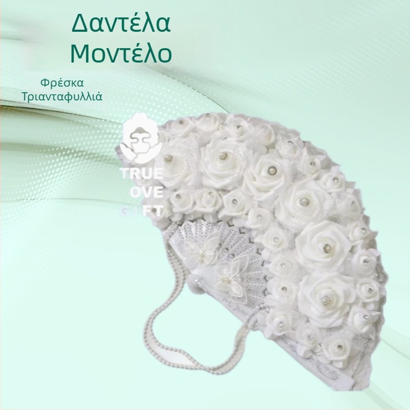 Πτυσσόμενος φορητός ανεμιστήρας από PE, πλαστικό πλαίσιο, χειροποίητο, μοντέλο FAN25-1160.