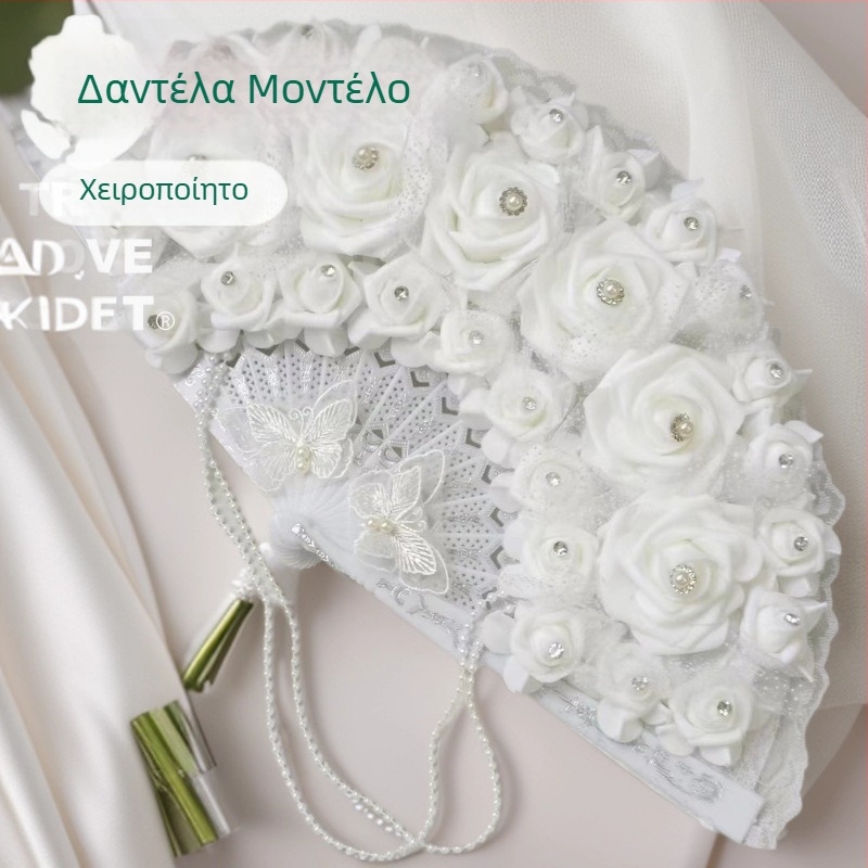 Πτυσσόμενος φορητός ανεμιστήρας από PE, πλαστικό πλαίσιο, χειροποίητο, μοντέλο FAN25-1160.