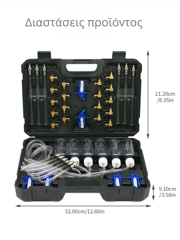 Σετ ανιχνευτής επιστροφής λαδιού ντίζελ με Common Rail και εργαλείο δοκιμών ψεκαστήρων καυσίμου