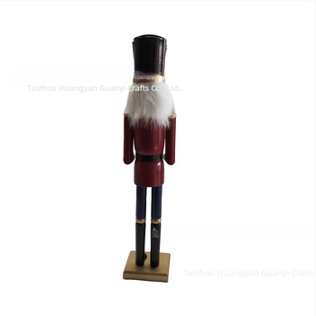 Ξύλινο Nutcracker Soldier διακοσμητικό (Turned Wood) – Δώρο Χριστουγέννων, Δώρο για γιορτές