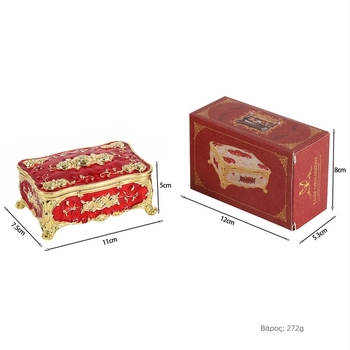 Κουτί κοσμημάτων με ριγέ σχέδιο, μοντέρνος μινιμαλιστικός σχεδιασμός, υλικό άλλου τύπου, δυνατότητα παραμετροποίησης