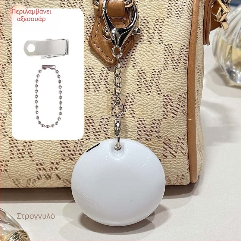 Φως νύχτας μπρελόκ με αισθητήρα αφής, επαναφορτιζόμενη ενσωματωμένη μπαταρία, ABS περίβλημα, 36V, σχήματα: πατουσιά γάτας, σύννεφα, στρογγυλό