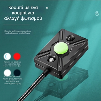 LED λαμπα δολώματος με επαγωγική τροφοδοσία για νυχτερινό ψάρεμα – επαναφορτιζόμενη, σώμα ABS