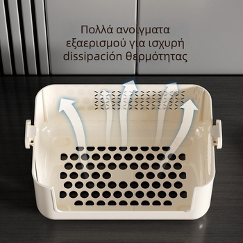 Ράφι αποθήκευσης για γραφείο – πλαστικό, 4 επίπεδα, εγκατάσταση στο γραφείο, μοντέρνος μινιμαλιστικός σχεδιασμός, για οργάνωση