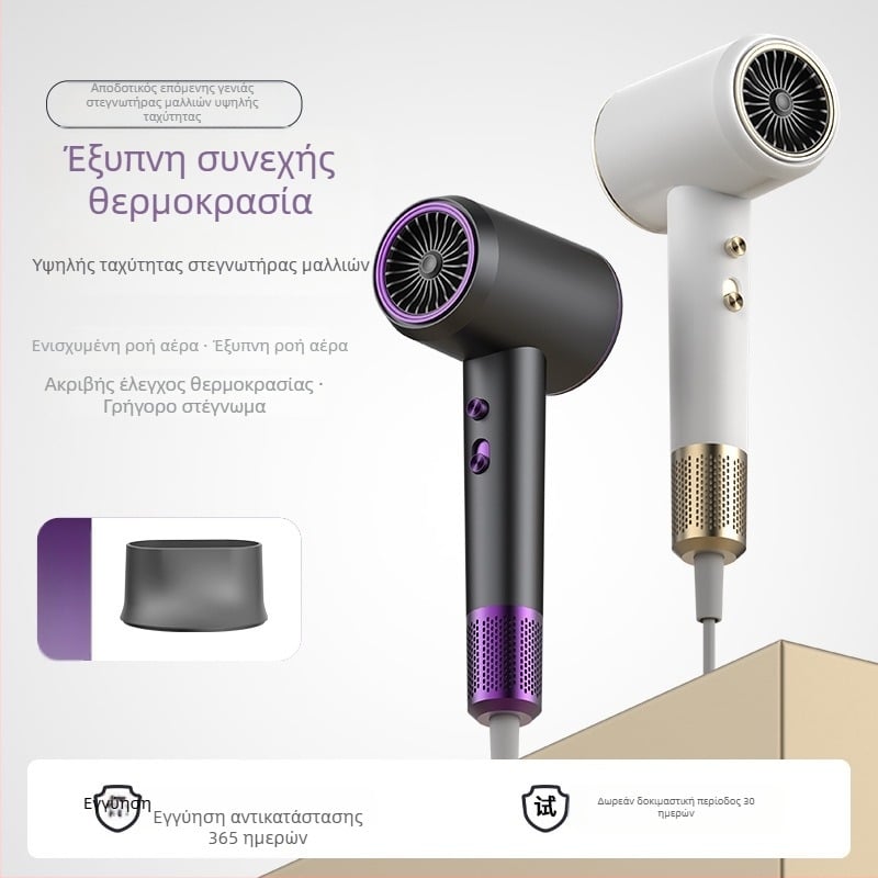 Στεγνωτήρας μαλλιών K2 για οικιακή και επαγγελματική χρήση, 2400W, 220V, κρύος/ζεστός αέρα, προστασία από υπερθέρμανση