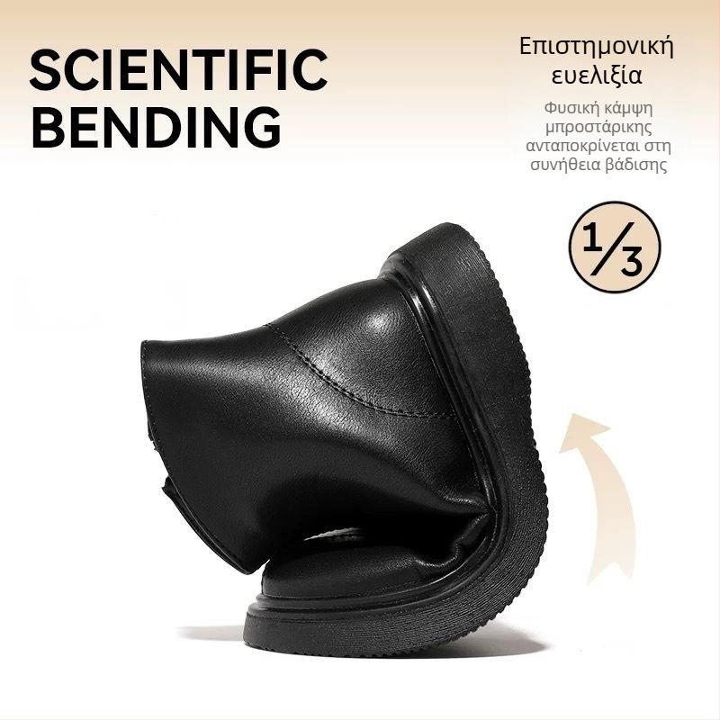 Παιδικά μποτάκια Martin από συνθετικό δέρμα, επένδυση fleece, σόλα από καουτσούκ, πλευρικός φερμουάρ