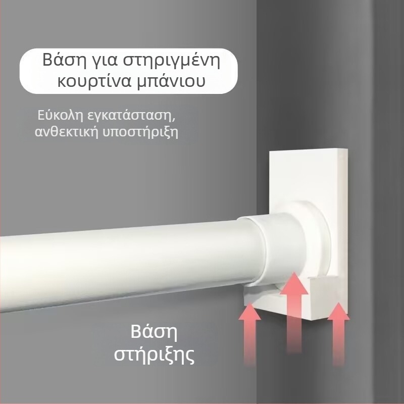 Ράγα κρεμάσματος ρούχων – Dingxin, PVC υλικό, μοντέρνο και απλό στυλ, μη δυνατή εξατομίκευση