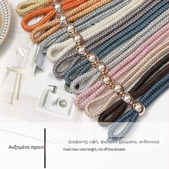 Αξεσουάρ ιμάντα κουρτίνας – ύφασμα, μοντέρνο και απλό στυλ, χωρίς δυνατότητα εξατομίκευσης