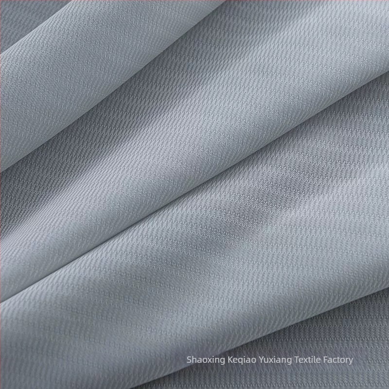 Κουρτίνες sheer από πολυεστέρα Jacquard με μερική σκίαση (40-70%), μονοχρωματικό σχέδιο, μοντέρνος στυλ, έτοιμες για τοποθέτηση στο υπνοδωμάτιο