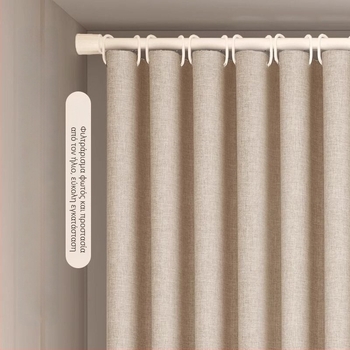 Πολυεστερική κουρτίνα παραθύρου με υψηλό σκίασμα 71-90%, για σαλόνι, υπνοδωμάτιο, γραφείο, εστιατόριο και είσοδο, μοντέρνο μινιμαλιστικό στυλ