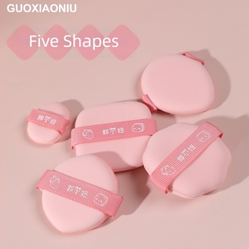 Σφουγγάρι βάσης για πούδρα με αέρα – Διπλής χρήσης στεγνό/υγρό, Υδροφιλικό πολυουρεθάνιο, Ακανόνιστος σχηματισμός, Σετ 5 τεμαχίων