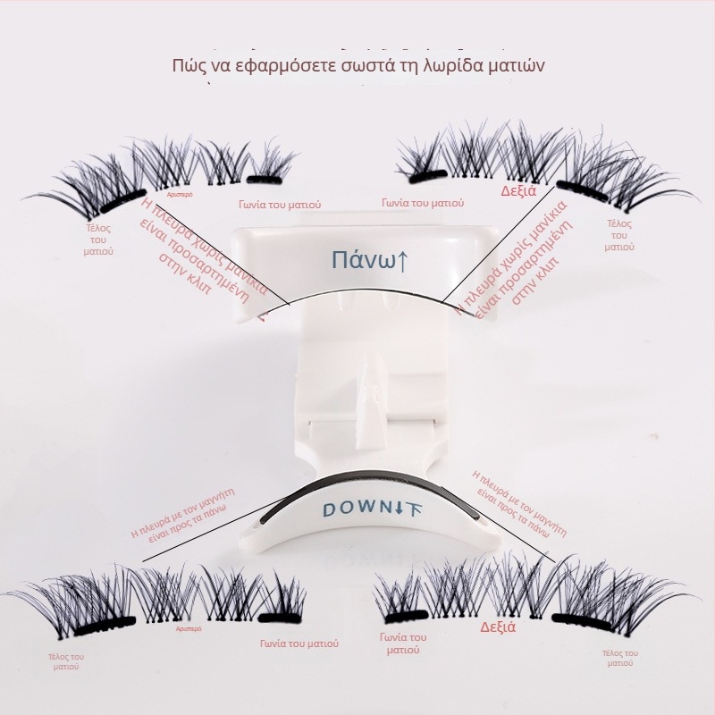 Μαγνητικό ψαλίδι για βλεφαρίδες – Χειροκίνητο, Μη ηλεκτρικό, Ανεξάρτητη μάρκα, Συσκευασία 500 τεμ, Απλό στυλ