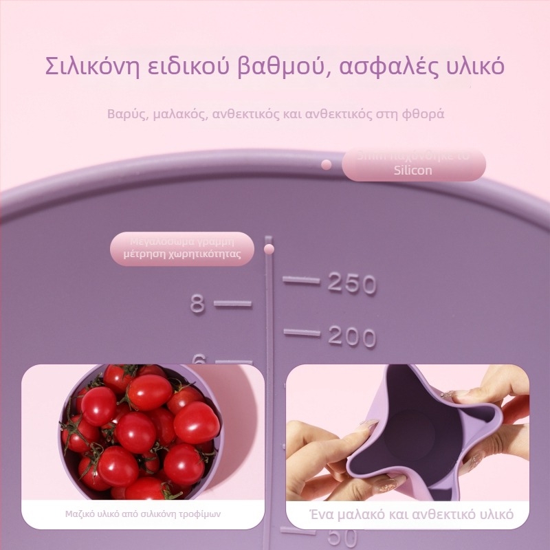 LADES Σιλικόνης Μπολ Μάσκας Προσώπου Με Βούρτσα Και Κουτάλι – Εργαλείο Μασάζ Για Μάσκες Αργίλου, 50 g