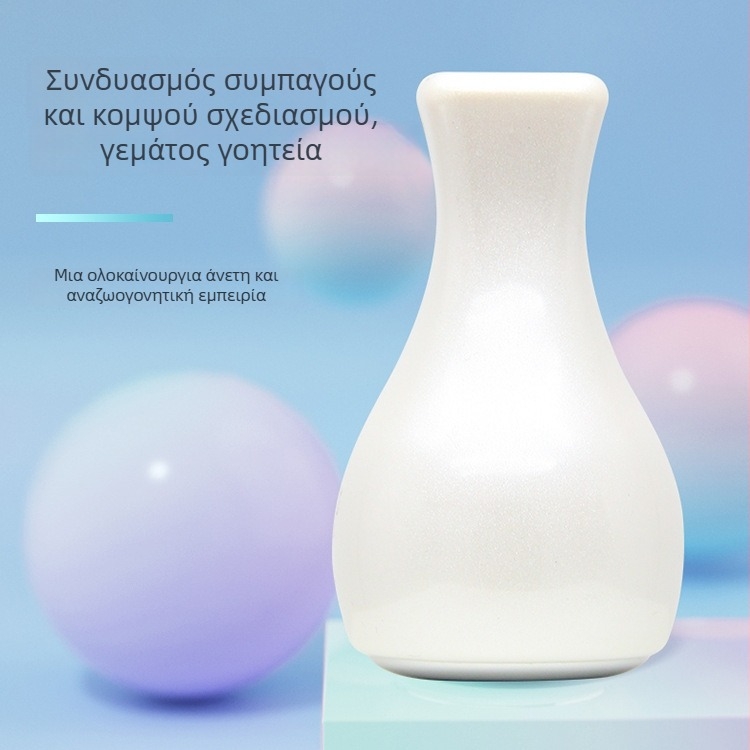 Χειροκίνητη συσκευή περιποίησης προσώπου με λειτουργία θετικών ιόντων, μασάζ σύσφιξης πόρων, 100 g, οικιακή χρήση