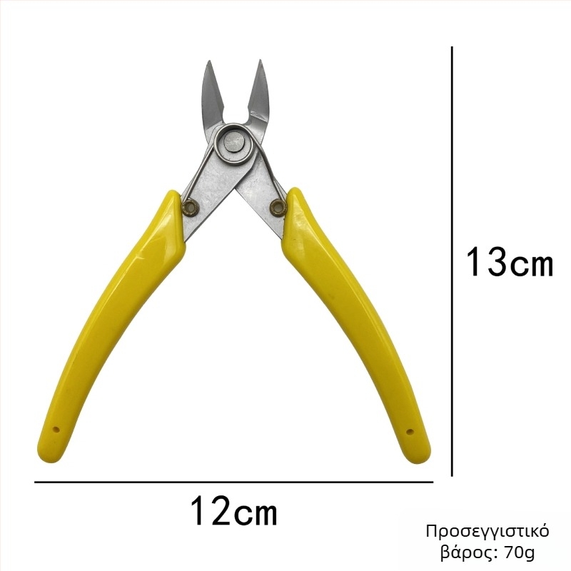 MTC πένσες κοπής για κοσμήματα, χειροποίητες, με δυνατότητα σφιξίματος και απολίπανσης καλωδίων, ατσάλι 45#, 70 g