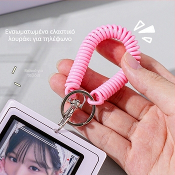 Ακρυλικός κάτοχος καρτών με σχέδιο ρετρό φωτογραφικής μηχανής — αποθήκευση καρτών/ID και φωτογραφιών, μινιμαλιστικό μοντέρνο στυλ