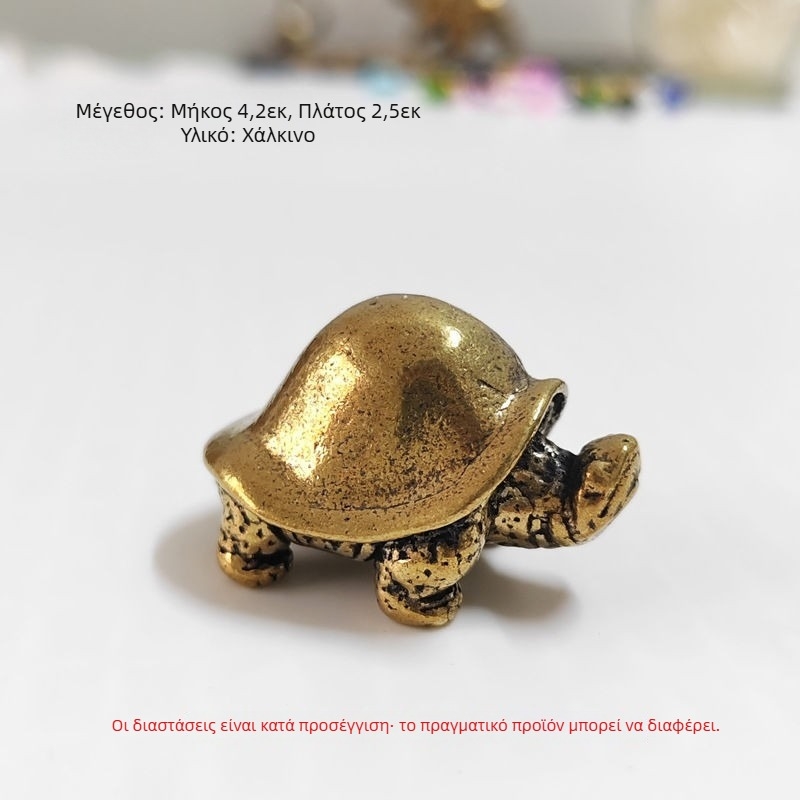 Δράκος-Χελώνα διακοσμητικό γραφείου από κράμα, Κινέζικό στυλ, Tea Pet και βαρίδι για χαρτί