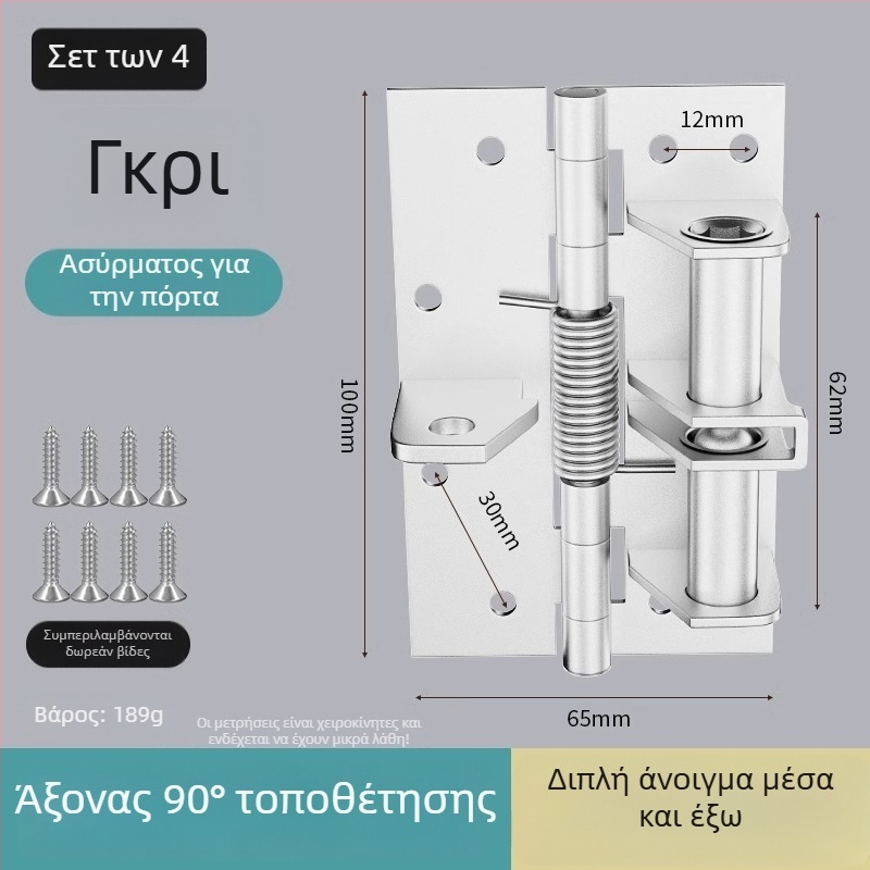 Πολυλειτουργικός κλειστός μηχανισμός πόρτας με αόρατο μεντεσέ – 90° προσανατολισμός, μοντέλο Jcthhy, μάρκα Neck Strength