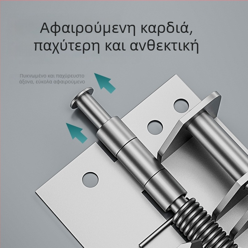 Αυτόματη κρυφή μεντεσέ με ελατήριο, χυτοσίδηρο, πολυστρωτη ηλεκτροπλατίωση, Sotegu μάρκα, τοποθέτηση σε γωνία 90 μοιρών