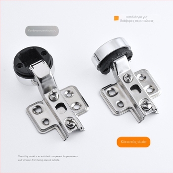 Megsbon μεντεσές πόρτας γυάλινης, μοντέρνος μινιμαλιστικός στυλ, υλικό: χάλυβας ψυχρής έλασης, μοντέλα: πλήρες κάλυμμα / μερικό κάλυμμα / ενσωματωμένο