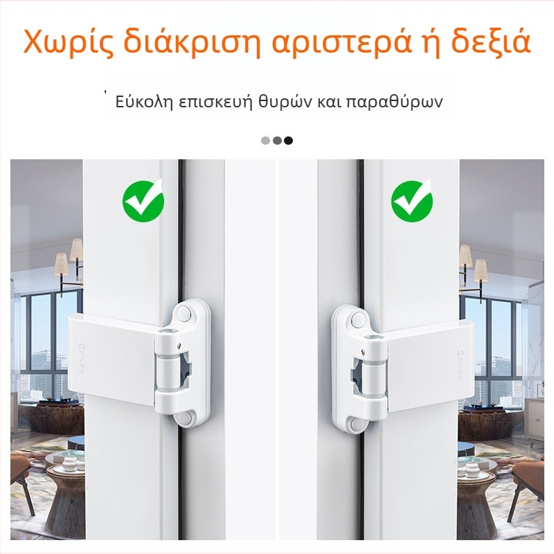 Top valley 1f3c07-weighted door hinge για PVC παράθυρο και πόρτα, κράμα ψευδάργύρου, κοινός παχύς μεντεσές, βαμμένο φινίρισμα
