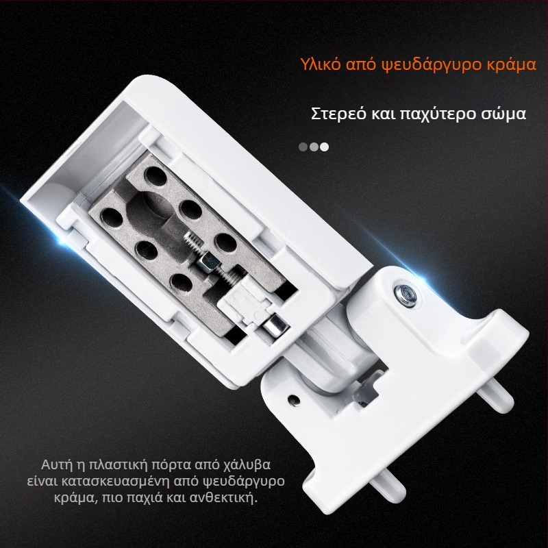 Top valley 1f3c07-weighted door hinge για PVC παράθυρο και πόρτα, κράμα ψευδάργύρου, κοινός παχύς μεντεσές, βαμμένο φινίρισμα
