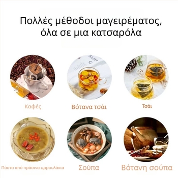 Ηλεκτρικός γυάλινος βραστήρας για υγιεινό εκχύλισμα τσαγιού, Corbier KBE996A, 800W, 220V, ηλεκτρονικός θερμοστάτης με αφή, πυριτικό γυαλί, για 2–3 άτομα