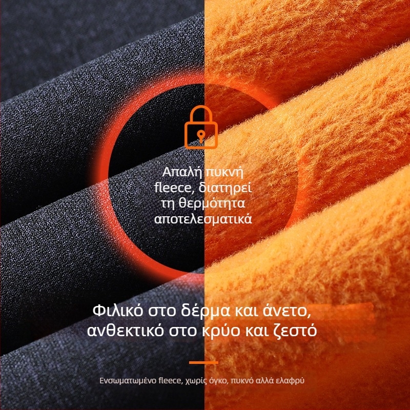 Παντελόνια με ίσιο κόψιμο και ψηλή μέση για ηλικιωμένους άνδρες – απλό στυλ, μακριά γραμμή, ύφασμα από ανάμιξη συνθετικών ινών