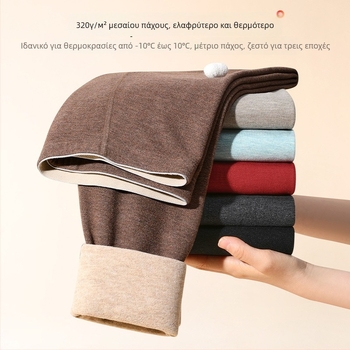 Ανδρικά Θερμικά Παντελόνια Sky Silkworm από Derong Ακρυλική Ύφανση, Διπλό Στρώμα, Εξτρα Πάχος 301-350 g/m2, Με Βελούδινη Επένδυση, Θέρμανση